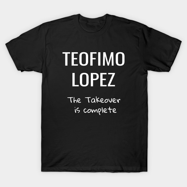 Teofimo Lopez The Takeover is Complete T-Shirt by Yasna